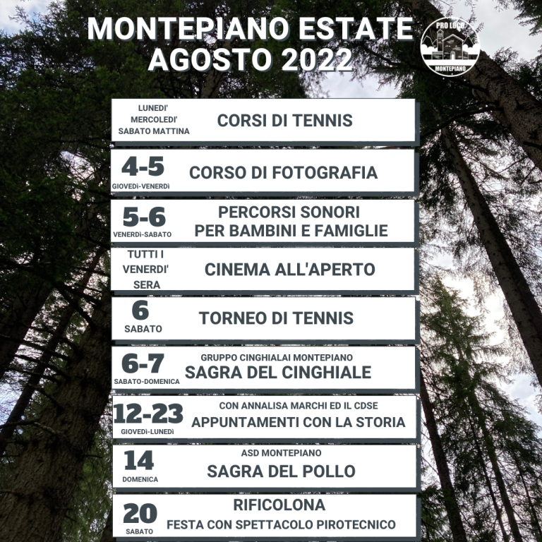 Agosto a Montepiano